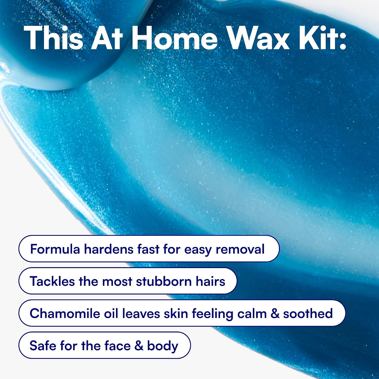 Waxing At-Home Wax Kit Hair Removal Kit - 5.3 Fl Oz - Skincare