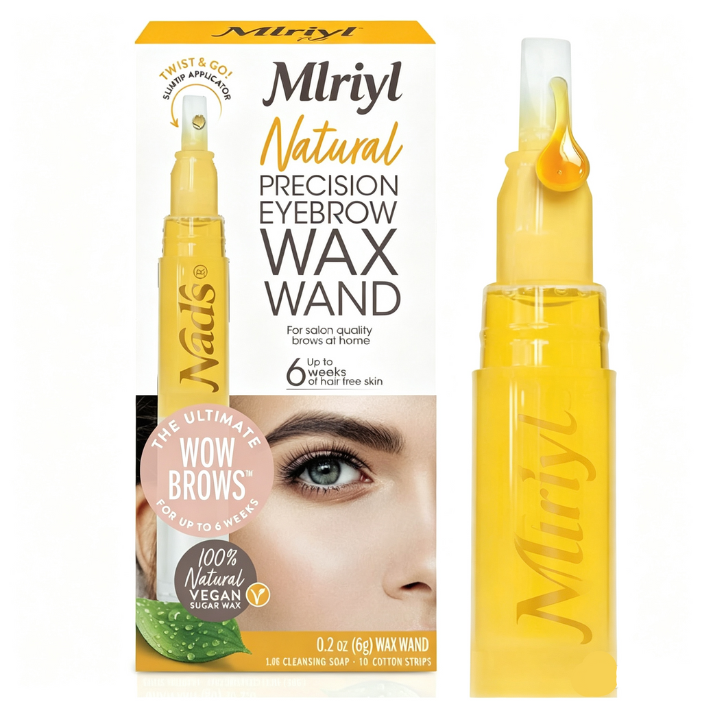 Eyebrow Shaper Wax Kit - Natural All Skin Types - Eyebrow Facial Hair Removal For Women